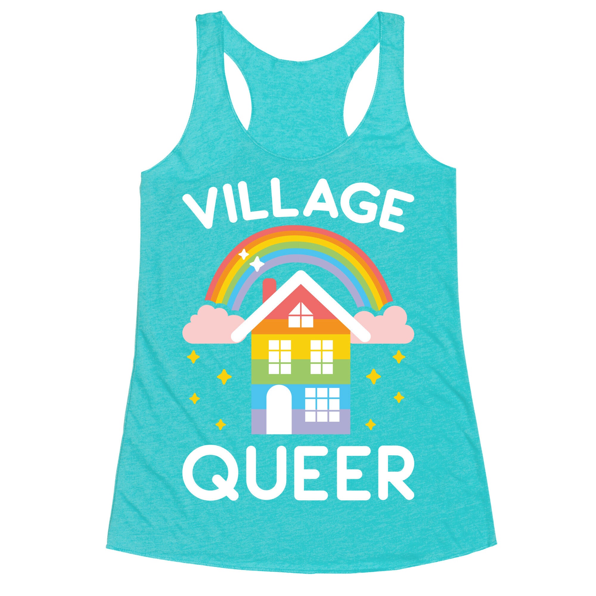 Village Queer Racerback Tank